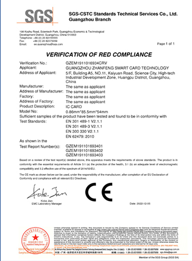 CE CERTIFICATE