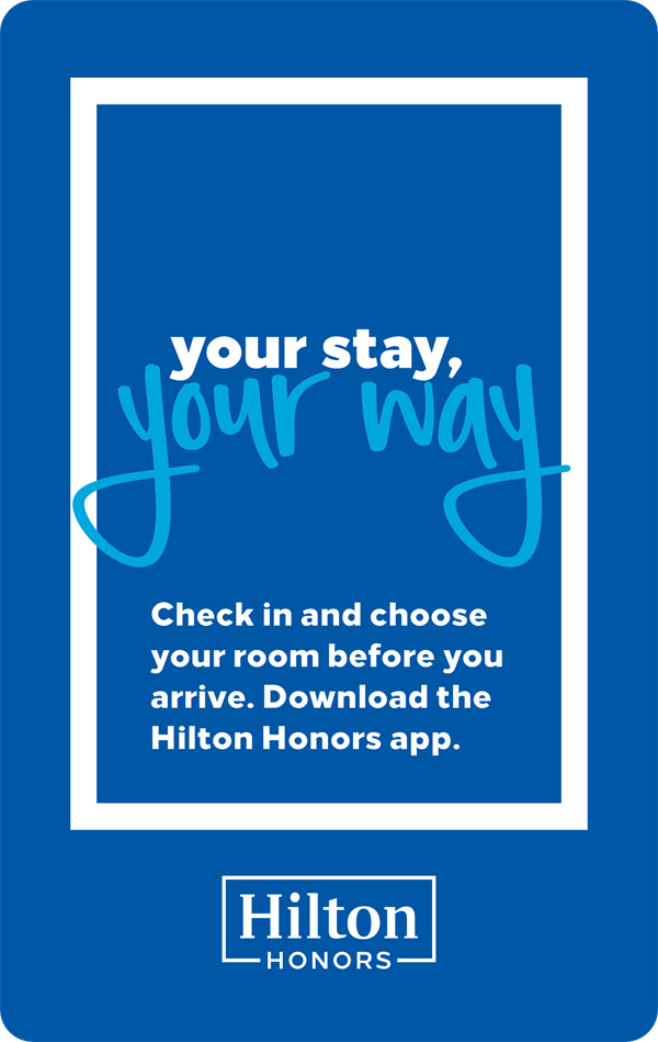 Hilton Hotel Key Card