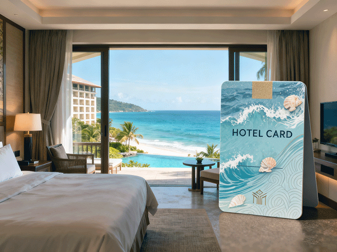Resort Custom Key Cards: Integrate Regional Elements to Make Key Cards Souvenirs