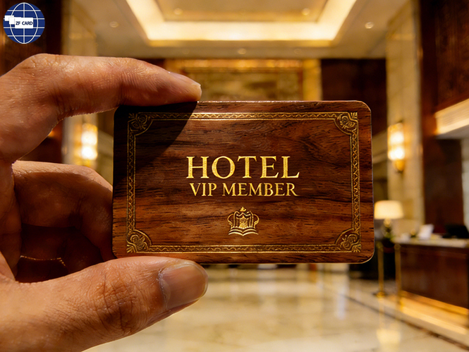 Eco-Friendly And Durable Hotel VIP Wooden Cards