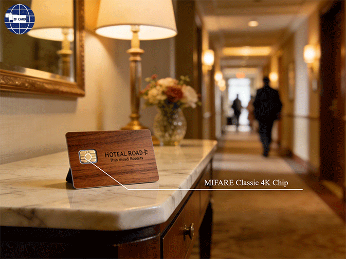 MIFARE Classic 4K Chip: The Core of Premium Wooden Hotel Key Cards