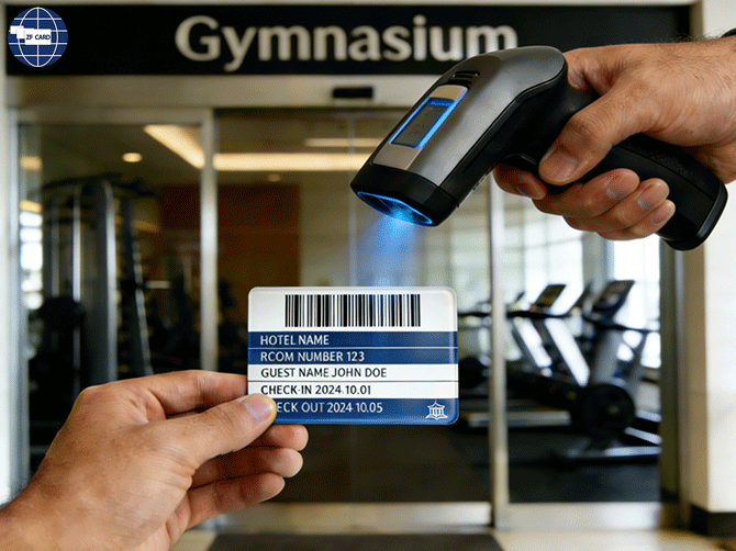 Barcode On the Smart Hotel Key Cards: An Improvement Of  The Card ​